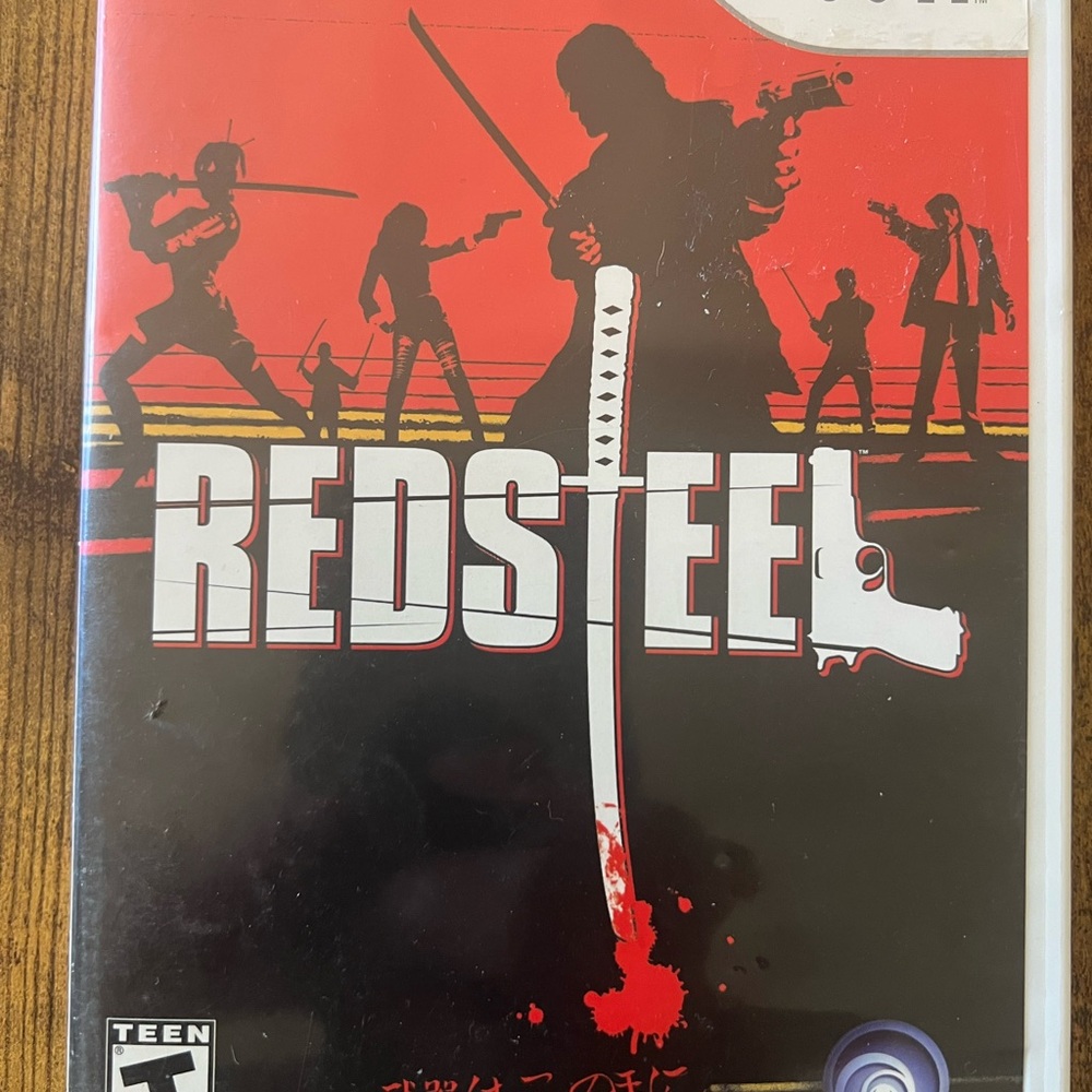 Nintendo Wii Red Steel Video Game  In Case with Instruction Booklet